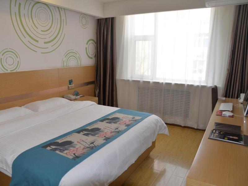 Greentree Inn Hotel Jianhe Subway Station North Palace Taiyuan Exterior foto