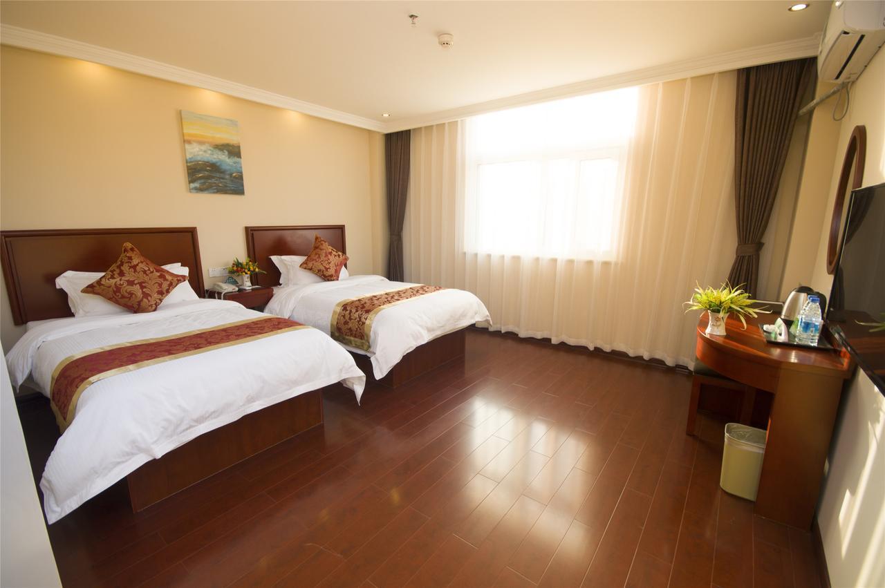 Greentree Inn Hotel Jianhe Subway Station North Palace Taiyuan Exterior foto